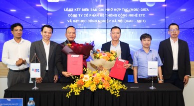 ETC VÀ ĐẠI HỌC CÔNG NGHIỆP HÀ NỘI (HaUI) KÝ KẾT HỢP TÁC CHIẾN LƯỢC