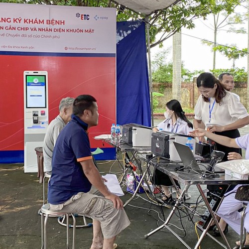 ETC & EPAY hỗ trợ lắp đặt kiosk khám sức khỏe tại huyện Tiên Lữ: Phát huy chính sách – Lan tỏa trách nhiệm